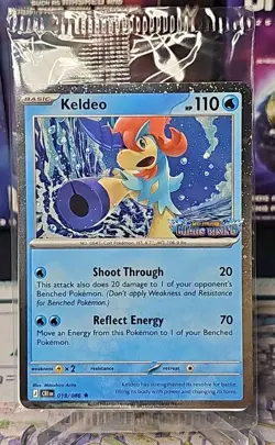 Pokemon TCG Chaos Rising Keldeo Cosmos Holo 019/086 Stamped Promo Sealed ME:04 - Image 2