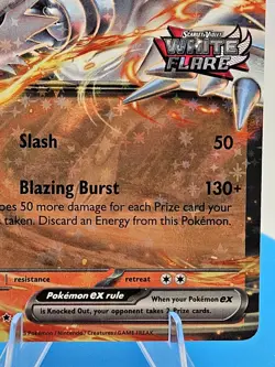 Reshiram ex 🔥 020/086 🔥 2025 Pokemon White Flare Stamped Double Rare Holo NM ! - Image 3