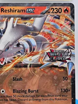 Reshiram ex 🔥 020/086 🔥 2025 Pokemon White Flare Stamped Double Rare Holo NM ! - Image 4