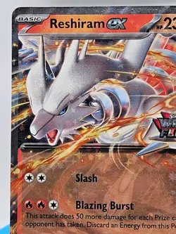 Reshiram ex 🔥 020/086 🔥 2025 Pokemon White Flare Stamped Double Rare Holo NM ! - Image 5