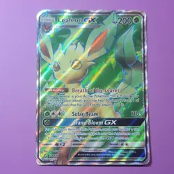 Pokemon Leafeon GX 139/156 Ultra Prism Ultra Rare Full Art Holo English - Image 3