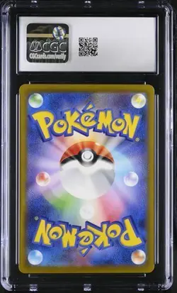 CGC 10 Japanese Gloom Full Art AR 109/108 Pokemon TCG Ruler of the Black Flame - Image 2