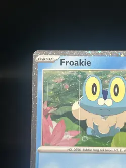 Pokemon TCG Froakie (Cosmos Holo) 056/197 Obsidian Flames Promo NM - Image 2