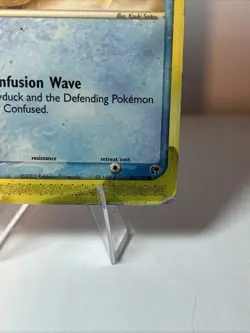 Pokemon Psyduck 73/100 EX Sandstorm Non Holo Rare Damaged - Image 2