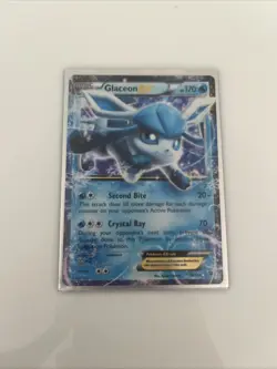 Pokemon TCG Glaceon EX 20/124! NM/LP - Image 1