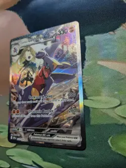 Pokemon TCG Cynthia's Garchomp ex 232/182 SV10 Destined Rivals SIR - Image 3