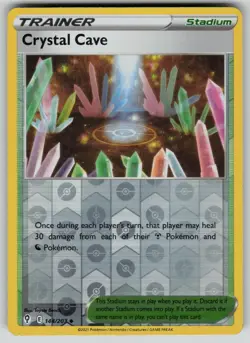 Crystal Cave 144/203 Uncommon Evolving Skies Pokemon Reverse Holo Near Mint - Image 1