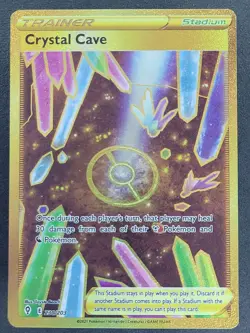 Crystal Cave 230/203 Secret Rare Evolving Skies Pokemon TCG - Image 1