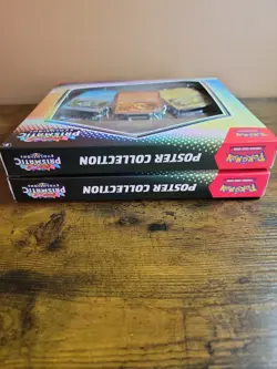 Pokemon TCG Prismatic Evolutions Poster Collection Box Factory Sealed Pack X 2 - Image 3
