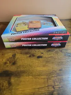 Pokemon TCG Prismatic Evolutions Poster Collection Box Factory Sealed Pack X 2 - Image 5