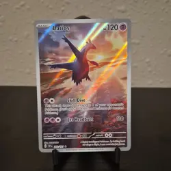 Pokemon TCG Latios 203/191 SV08 Surging Sparks Illustration Rare Holo EN - Image 1