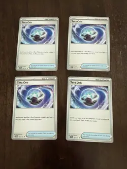 [4x Playset] Tera Orb (189/191) - SV08: Surging Sparks (SV08) Pokemon TCG - Image 1
