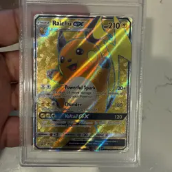 Pokemon PSA 10 GEM MINT Raichu GX FA Shining Legends Special Collection SM90 - Image 4