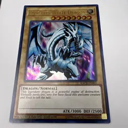 Yu-Gi-Oh Blue-Eyes White Dragon KACB-EN001 Ultra Rare Limited Edition T4527 - Image 1