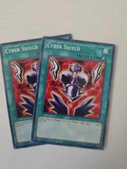 2x Cyber Shield LDS2-EN079 1rst Edition Common NM Yu-Gi-Oh - Image 1