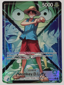 One Piece Monkey D Luffy Alt. Art Leader OP16-022 - Image 1