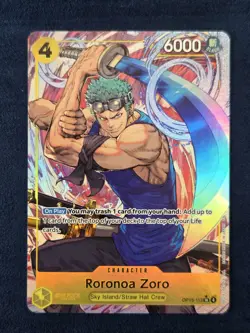 One Piece: Adventure on Kami's Island - Roronoa Zoro(SR) #OP15-113 ALT ART - Image 1