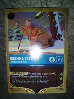 Disney Lorcana - Gramma Tala - Connected to Nature 28/P3 Holo Foil Promo - NM - Image 1