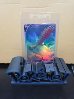 HandMade Per Order PokeTeamLegends Pokemon Card Holo PTL508 Ho-oh - Image 1