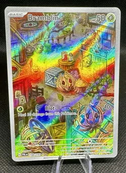 Bramblin 198/193 Illustration Rare Pokemon TCG Scarlet & Violet Paldea Evolved - Image 1