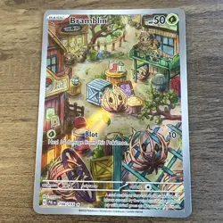 Bramblin 198/193 Paldea Evolved Illustration Rare English Pokemon TCG Card NM - Image 2