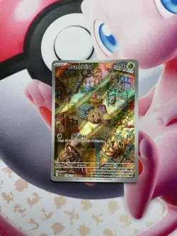 Pokemon TCG Bramblin Full Art Holo Illustration Rare Paldea Evolved 198/193 - Image 1
