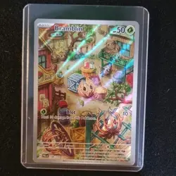 Bramblin 198/193 Paldea Evolved Illustration Rare English Pokemon TCG Card MP - Image 1