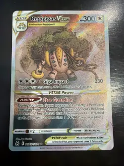Regigigas VSTAR GG55/GG70 Crown Zenith: Galarian Gallery Holo Pokemon TCG NM - Image 1