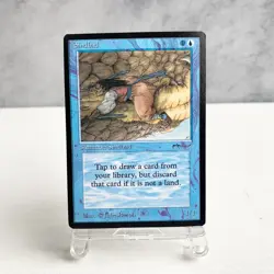 MTG Sindbad Arabian Nights 1993 Julie Baroh Old School Blue Rare Vintage Card - Image 1