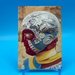 ROBOMAN Android Kikaider Glico Hero TCG Retoro Vintage Card Toei Japan #130 - Image 1