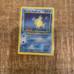 Shining Magikarp Pokemon Card Holo Rare 66/64 Neo Revelation 1st Edition LP - Image 4