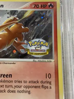 PSA 9 MINT Charmeleon 99/97 EX Dragon Holo Secret Rare 2003 STATE Pokemon Card - Image 3