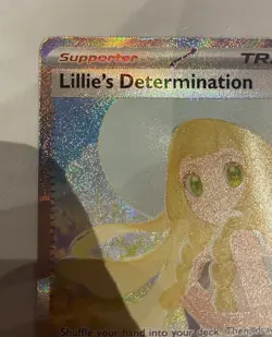 Lillie’s Determination 184/132 SIR - Mega Evolution Pokemon Card - Image 3