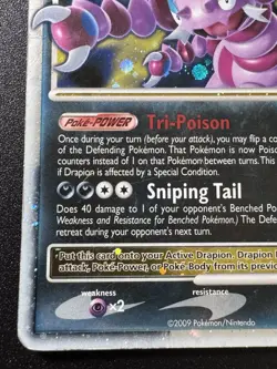 Drapion LV.X 123/127 Platinum Pokemon Card Holo Foil Rare HP - Image 5