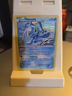 Pokemon Card Manaphy Plasma Storm Holo Rare 34/135 Near Mint - Image 1