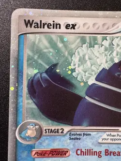 Walrein ex 99/108 EX Power Keepers Pokemon Card Holo Foil Rare HP - Image 3