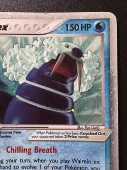 Walrein ex 99/108 EX Power Keepers Pokemon Card Holo Foil Rare HP - Image 4