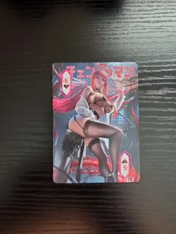Goddess Story Waifu Card - ACG Poker 2 - 5 of Hearts - Makima - Image 1