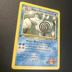 Pokemon Card - Misty's Poliwrath Gym Heroes 31/132 1st Edition - Image 3