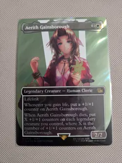 MtG Final Fantasy Surge Foil Bundle. Tifa Lockhart & Aerith Gainsborough X2 NM - Image 2