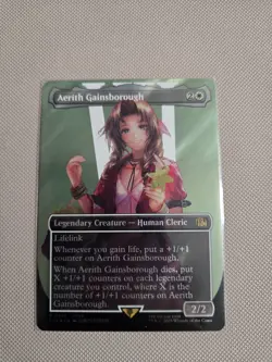 MtG Final Fantasy Surge Foil Bundle. Tifa Lockhart & Aerith Gainsborough X2 NM - Image 4