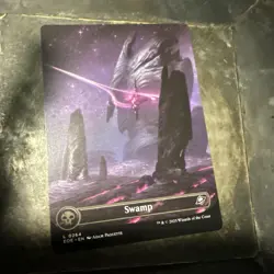 MTG Edge of Eternities, Swamp - Borderless - Image 1