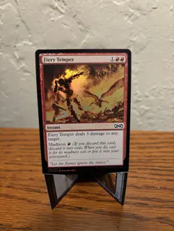 MTG Fiery Temper Ultimate Masters Foil Common 129/254 - Image 1