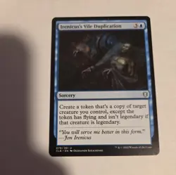 MTG Irenicus's Vile Duplication 78 Commander Legends Battle for Baldur's Gate NM - Image 1