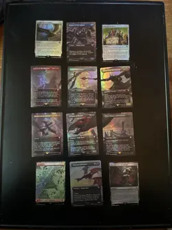 Magic The Gathering-Lord Of The Rings Foil Lot-Rare Cards - Image 1