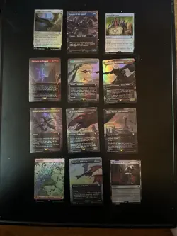 Magic The Gathering-Lord Of The Rings Foil Lot-Rare Cards - Image 3