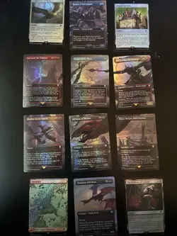 Magic The Gathering-Lord Of The Rings Foil Lot-Rare Cards - Image 4