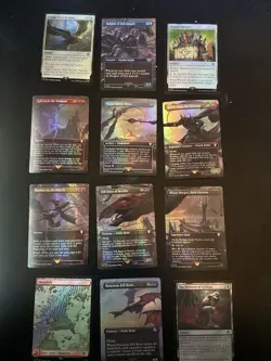 Magic The Gathering-Lord Of The Rings Foil Lot-Rare Cards - Image 5