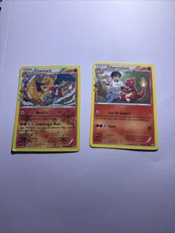 Pokemon TCG Lot With Charizard And Charmander Matching Cards MP - Image 1