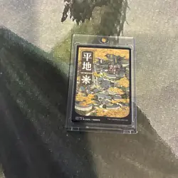MTG Plains (294) - JP Full Art - Kamigawa: Neon Dynasty (NEO) # 294 MTG - Image 2
